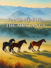 Fanfare for the Mustangs Concert Band sheet music cover